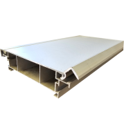 P-EX/O Illuminated Exit Direction Sign Aluminium Profile, Anodized Silver, 5.5M, Heavy Duty, Acrylic Panel Insertion, LED Ready, For Emergency & Wayfinding Lightbox Signage Solutions